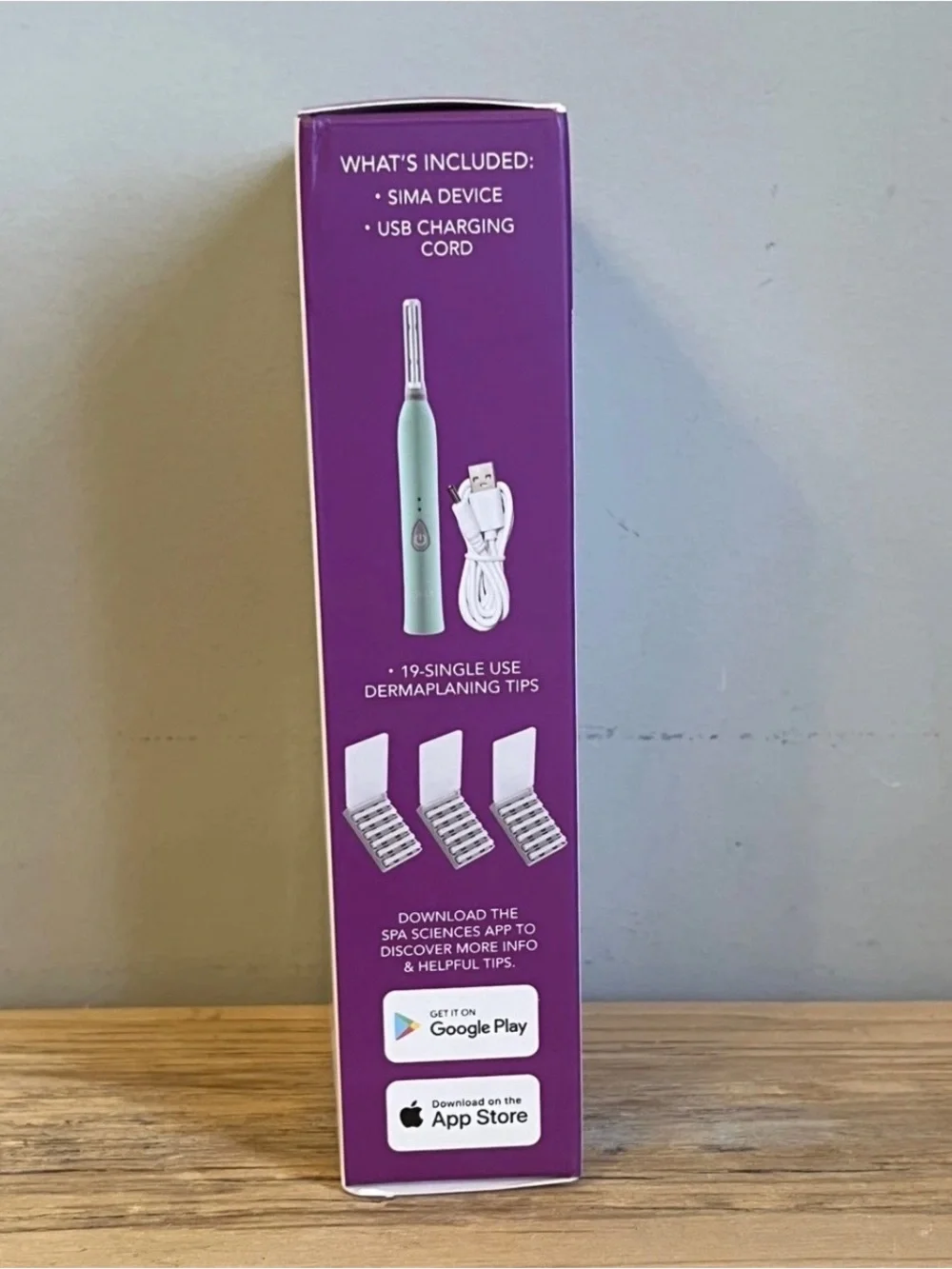 SPA SCIENCES - SIMA Patented Dermaplane Razor for Women Face – Painless 2-in-1